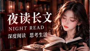 轻松夜读主题视觉